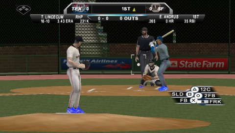 Major League Baseball 2K11 screenshot 4 for PSP